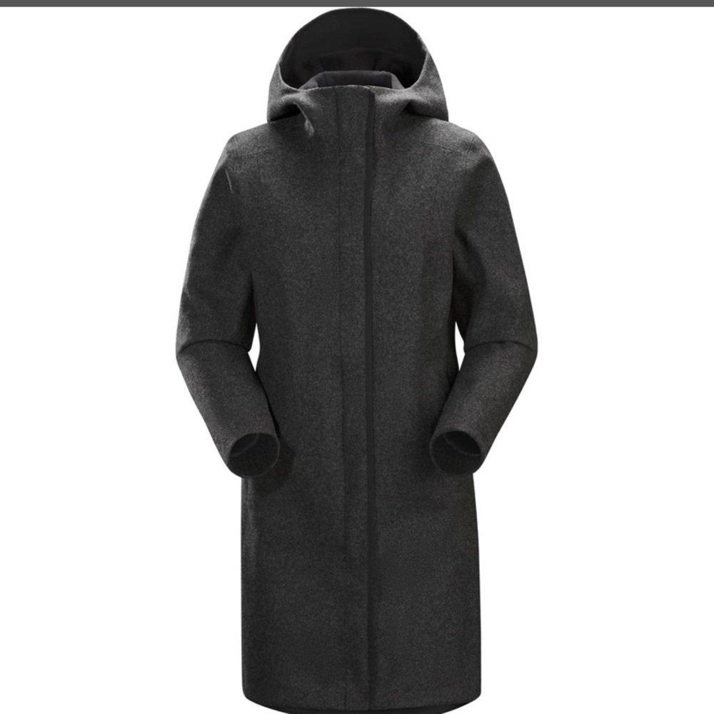 Arc'teryx Black Hooded Coat